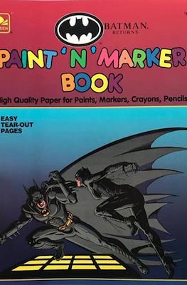 Batman Returns Paint 'N' Marker Book