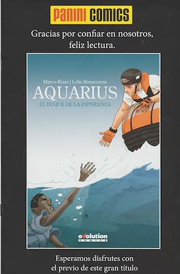 Aquarius: El buque de la esperanza (Grapa 8 pp)