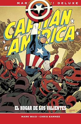 Capitan América de Mark Waid y Chris Samnee. Marvel Now! Deluxe (Cartoné 296 pp)