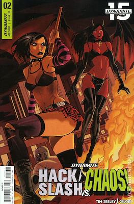 Hack/Slash vs Chaos (Variant Cover) #2.1