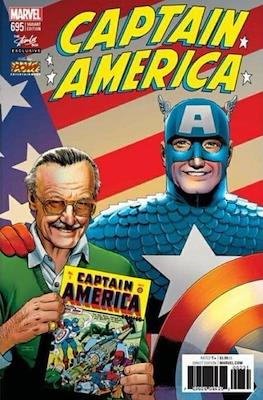 Captain America (Vol. 8 2017- Variant Cover) (Comic Book) #695.5