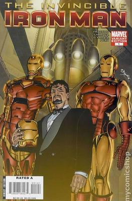 The Invincible Iron Man Vol. 1 (2008-2012 Variant Cover) #1.2