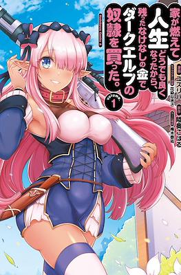 家が燃えて人生どうでも良くなったから、残ったなけなしの金でダークエルフの奴隷を買った。(Ie ga Moete Jinsei Doudemo Yoku Natta kara Nokotta Nakenashi no Kane de Dark Elf no Dorei wo Katta.)