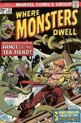 Where Monsters Dwell Vol.1 (1970-1975) #37