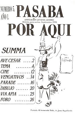 Pasaba por aquí #5