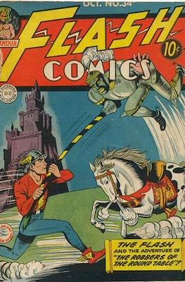 Flash Comics (1939-1949) / The Flash Vol. 1 (1959-1985; 2020-2023) (Comic Book 32 pp) #34