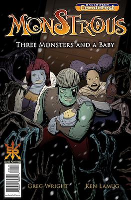 Monstrous: Three Monsters And a Baby - Halloween ComicFest 2018