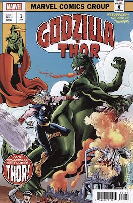 Godzilla vs Thor (Variant Cover) #1.4