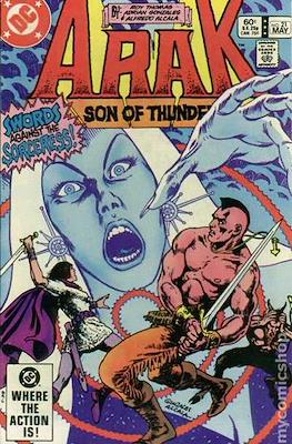 Arak: Son of Thunder (1981-1985) (Comic Book) #21