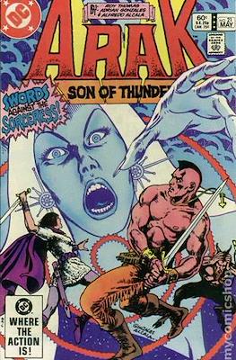 Arak, Son of Thunder (1981-1985) (Comic Book) #21