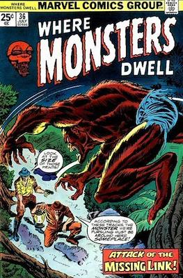 Where Monsters Dwell Vol.1 (1970-1975) #36