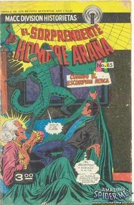 El Sorprendente Hombre Araña / El Hombre Araña Presenta / Arañita (Grapa) #85