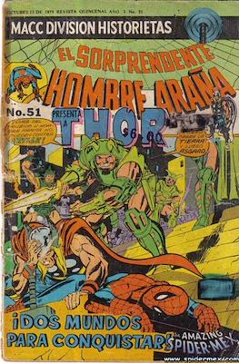 El Sorprendente Hombre Araña / El Hombre Araña Presenta / Arañita (Grapa) #51
