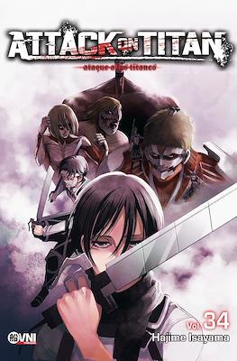 Attack on Titan #34 - Portada Alternativa