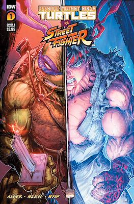 Teenage Mutant Ninja Turtles vs Street Fighter (Variant Covers)