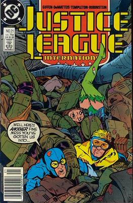 Justice League Vol. 1 (1987) / Justice League International Vol. 1 (1987-1989) / Justice League America (1989-1996) (Comic Book) #21