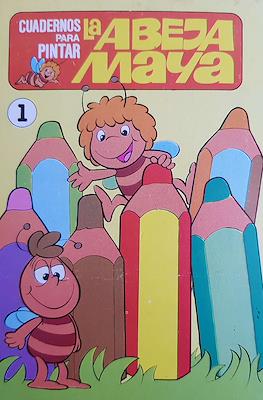 Cuadernos para pintar La Abeja Maya