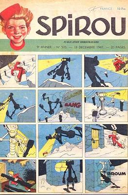Le journal de Spirou #505