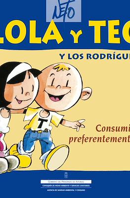 Lola y Teo y los Rodríguez. Consumir preferentemente...
