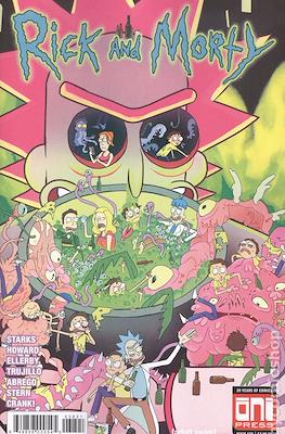 Rick and Morty (2015- Variant Cover) (Comic Book) #38