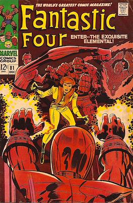 Fantastic Four Vol. 1 (1961-1996) (saddle-stitched) #81