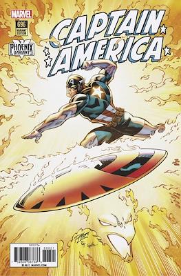 Captain America (Vol. 8 2017- Variant Cover) (Comic Book) #696
