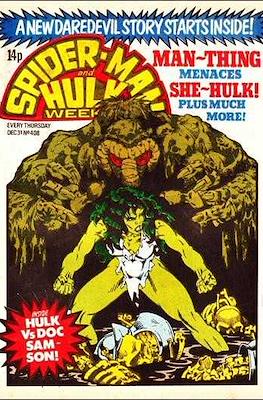 Spider-Man Comics Weekly / The Super-Heroes / Super Spider-Man with the Super-Heroes #408