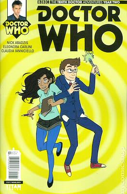 Doctor Who: The Tenth Doctor Adventures Year Two (Variant Cover) #1.1