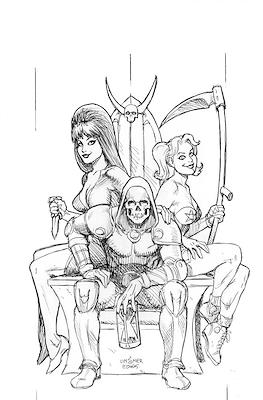 Harley Quinn x Elvira (2025 - 2026 Variant Covers) #5.12