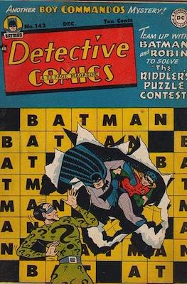 Detective Comics Vol. 1 (1937-2011; 2016-) (Comic Book) #142