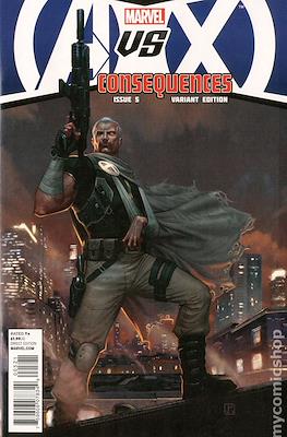 AvX Avengers vs. X-Men: Consequences (Variant Cover) #5