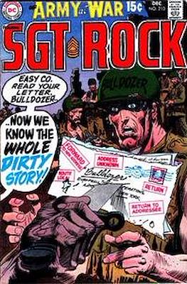 Our Army at War (1952-1976) / Sgt. Rock Vol. 1 (1976-1988) #213