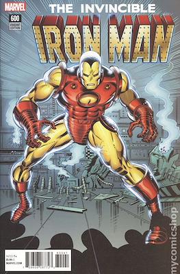 Invincible Iron Man (Vol. 3 2017-2018 Variant Cover) #600.3
