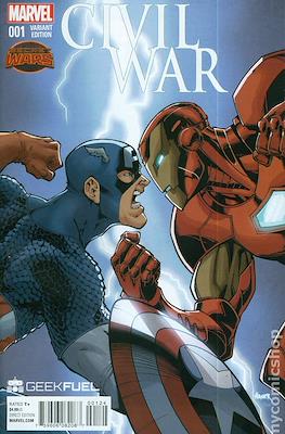 Civil War - Secret Wars (2015 Variant Cover) (Comic Book) #1.6