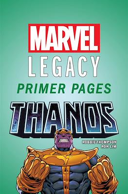 Thanos: Marvel Legacy Primer Pages