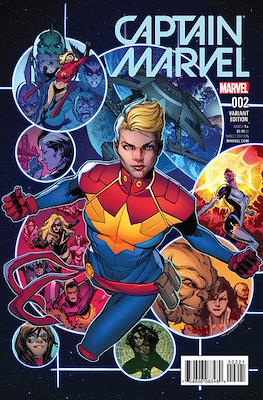 Captain Marvel Vol. 9 (2016 Variant Cover) #2