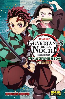 Guardianes de la noche: Official Character Book