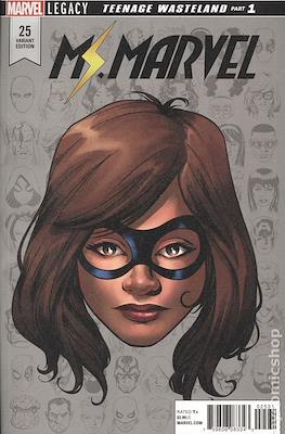 Ms. Marvel (Vol. 4 2015-... Variant Covers) #25.2