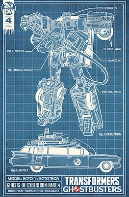 Transformers / Ghostbusters (Variant Covers) #4.1