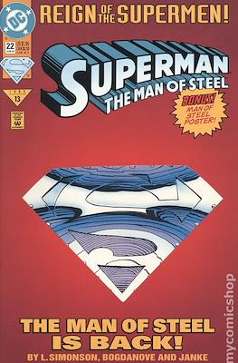Superman: The Man of Steel (1991-2005 Variant Cover) #22