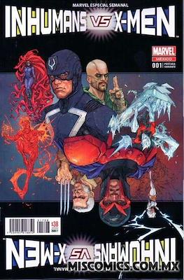 Inhumans vs. X-Men (Portada variante) (Grapa) #1.2