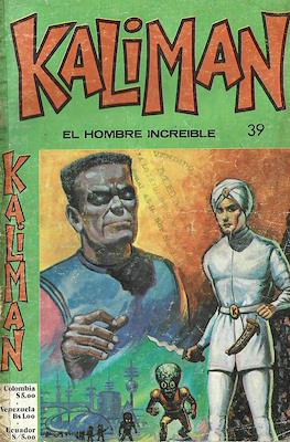 Kaliman el hombre increíble #39