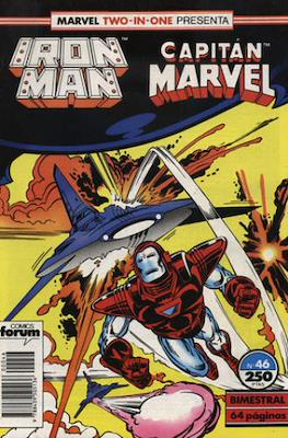 Iron Man Vol. 1 / Marvel Two-in-One: Iron Man & Capitán Marvel (1985-1991) (Grapa 36-64 pp) #46