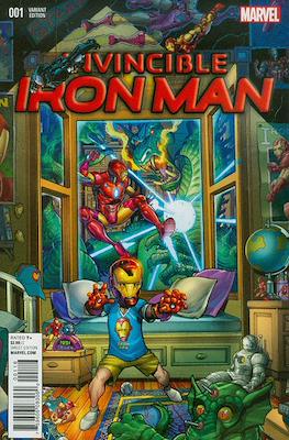 Invincible Iron Man (Vol. 2 2015-2017 Variant Covers) #1.12
