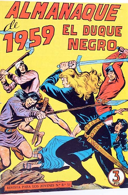 Almanaque de 1959 El Duque Negro