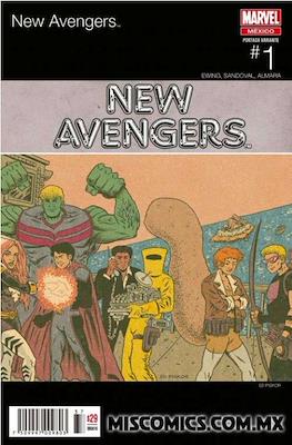 The New Avengers (2016-2017 Portadas variantes)