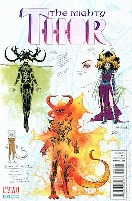 The Mighty Thor (2016- Variant Covers) #3.1