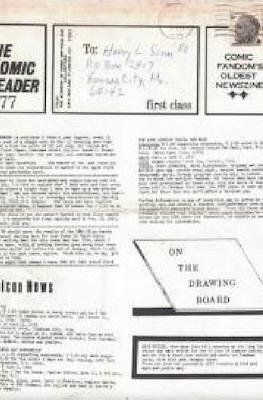 On The Drawing Board / The Comic Reader / Etcetera #77