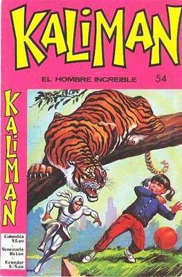 Kaliman el hombre increíble #54