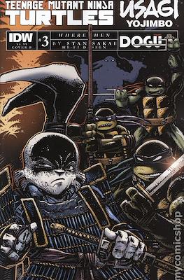 Teenage Mutant Ninja Turtles/Usagi Yojimbo - Wherewhen (Variant Covers) #3